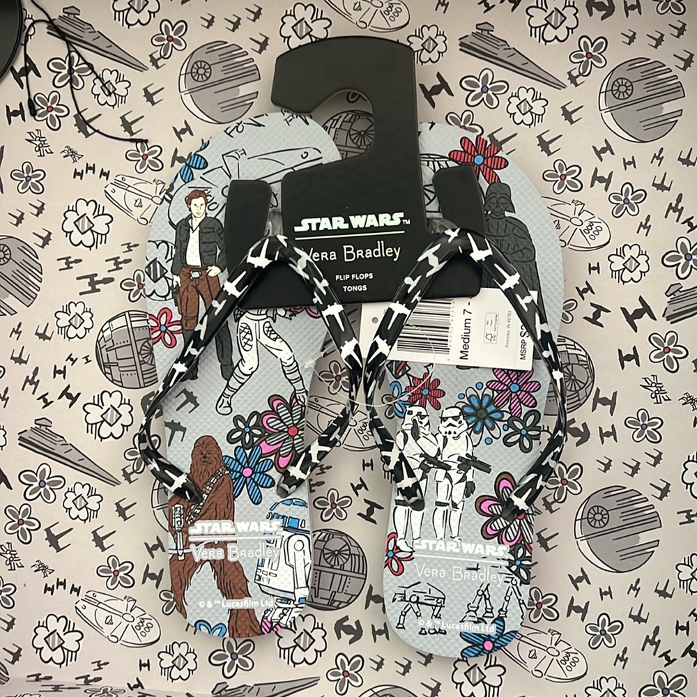 Limited edition, Star Wars, X Vera, Bradley, flip-flops